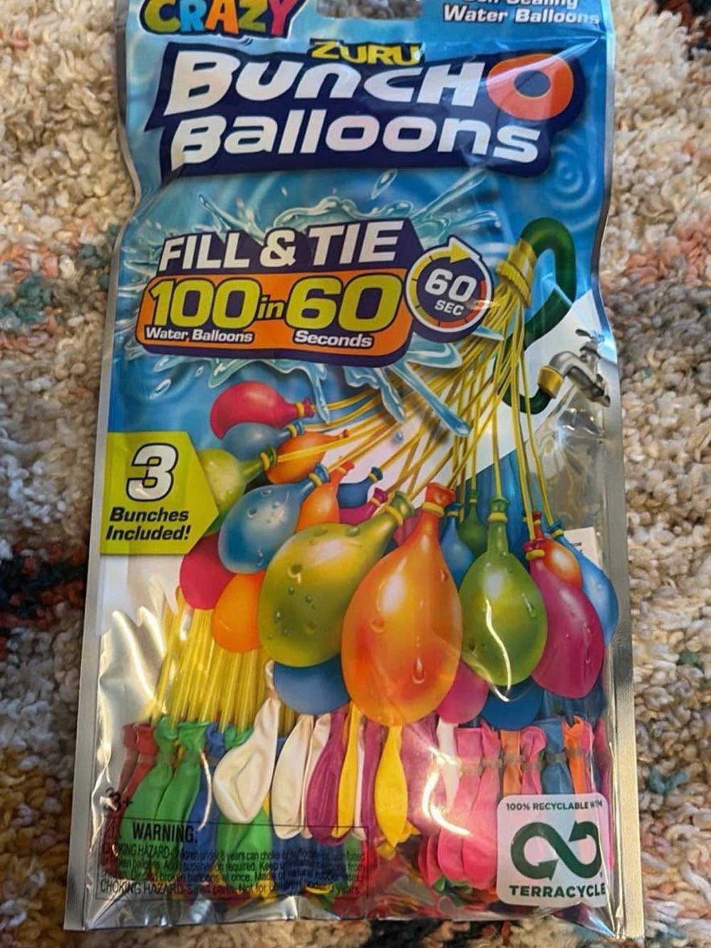 Bunch O Balloons Fill & Tie Water Balloons - Multicolor